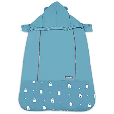 SONARIN Universel Toutes Saisons Housse pour porte-bébé,Housse de Protection,Chancelière,Cape pour hiver chaud,Coupe vent,Imperméable,Housse d'hiver,Chapeau Amovible(Vert) SONARIN Universel Toutes Saisons Housse pour porte-bébé,Housse de Protection,Chancelière,Cape pour hiver chaud,Coupe vent,Imperméable,Housse d'hiver,Chapeau Amovible(Vert)