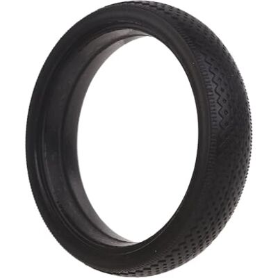 DAWTHTW Pneu extérieur de rechange pour chariot de pneu sans chambre à air, élastique longue durée, accessoires de roue pour poussettes, résistance à l'usure DAWTHTW Pneu extérieur de rechange pour chariot de pneu sans chambre à air, élastique longue durée, accessoires de roue pour poussettes, résistance à l'usure