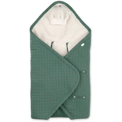 BEMINI Nid d'ange bébé poussette et siège auto hiver Teddy matelassé chaud,Green BEMINI Nid d'ange bébé poussette et siège auto hiver Teddy matelassé chaud,Green