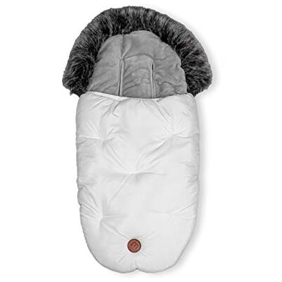 Baby Monsters K2 Footmuff White Sac de manteau unisexe Baby Monsters K2 Footmuff White Sac de manteau unisexe