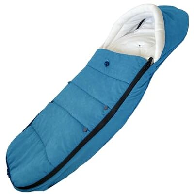 Brogtorl Chancelière universelle pour poussette Compatible avec Babyzen YOYO/YOYO2, Stokke YOYO3 et Bugaboo, Tissu anti-vent et isolant, Nettoyage facile (Bleu ciel) Brogtorl Chancelière universelle pour poussette Compatible avec Babyzen YOYO/YOYO2, Stokke YOYO3 et Bugaboo, Tissu anti-vent et isolant, Nettoyage facile (Bleu ciel)