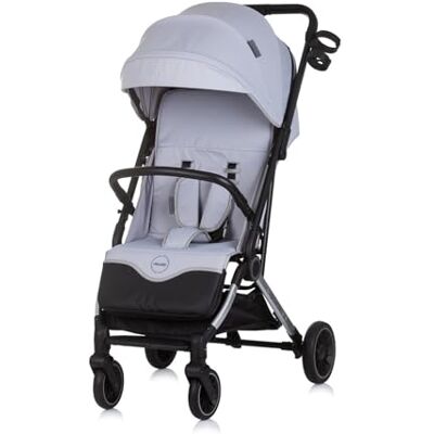Chipolino Poussette, buggy Pixie pliable, porte-gobelet, panier de 22 kg, couleur : gris clair Chipolino Poussette, buggy Pixie pliable, porte-gobelet, panier de 22 kg, couleur : gris clair