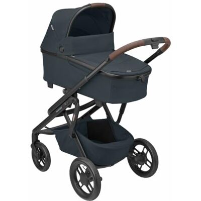 Maxi-Cosi Lila XP Plus, Poussette tout-terrain dès la naissance, 0–4 ans, comprenant une nacelle spacieuse avec un matelas ultra-rembourré et une fonction détente, Essential Graphite Maxi-Cosi Lila XP Plus, Poussette tout-terrain dès la naissance, 0–4 ans, comprenant une nacelle spacieuse avec un matelas ultra-rembourré et une fonction détente, Essential Graphite