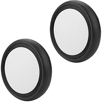 Entatial Roue de poussette, résistante à l'usure, rotation à 360 degrés, outil de roue de poussette durable, pratique pour Yoya pour Kiddopotame (une paire de roues arrière) Entatial Roue de poussette, résistante à l'usure, rotation à 360 degrés, outil de roue de poussette durable, pratique pour Yoya pour Kiddopotame (une paire de roues arrière)
