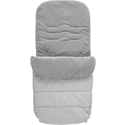 Lorelli Chancelière pour bébé pour poussette, chancelière d'hiver, 95 x 48 cm, sac thermique, manchon universel pour l'hiver, chancelière pour bébé pour buggy (gris clair) Lorelli Chancelière pour bébé pour poussette, chancelière d'hiver, 95 x 48 cm, sac thermique, manchon universel pour l'hiver, chancelière pour bébé pour buggy (gris clair)