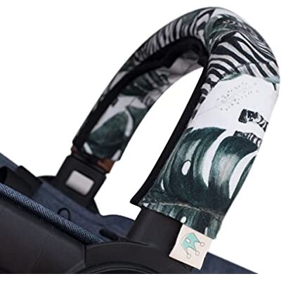 JYOKO KIDS Housse pour Barre de Protection Poussettes (ZEBRA, Unipersonnel) JYOKO KIDS Housse pour Barre de Protection Poussettes (ZEBRA, Unipersonnel)