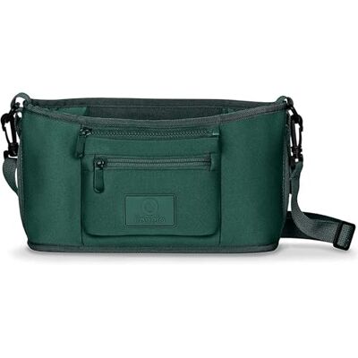 Lionelo Little Cube Organisateur de poussette 2 poches pour biberons, montage facile et rapide, imperméable et durable, sac à bandoulière, fond renforcé, sac pour petits objets (vert) Lionelo Little Cube Organisateur de poussette 2 poches pour biberons, montage facile et rapide, imperméable et durable, sac à bandoulière, fond renforcé, sac pour petits objets (vert)