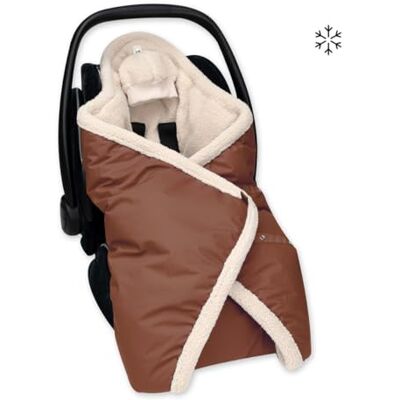 BEMINI Nid d'ange bébé poussette et siège auto hiver Pluie au chaud,Choco BEMINI Nid d'ange bébé poussette et siège auto hiver Pluie au chaud,Choco