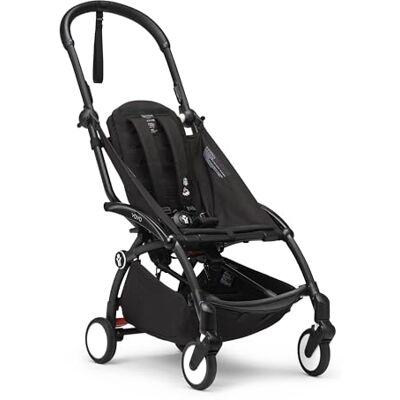 Stokke YOYO3 châssis noir Comprend harnais 5 points, dossier inclinable, capote extensiblee, bandoulière rembourrée et housse de protection Pack couleur non inclus Stokke YOYO3 châssis noir Comprend harnais 5 points, dossier inclinable, capote extensiblee, bandoulière rembourrée et housse de protection Pack couleur non inclus