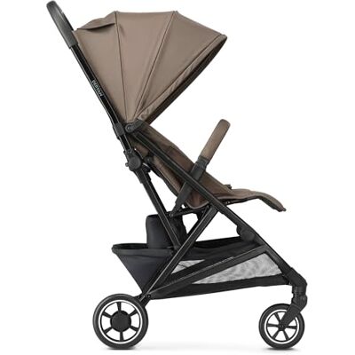 Deryan Easy2, poussette canne, poussette légère et compacte, 0-4 ans, 3 positions d'inclinaison, ultra légère 7,8 kg, pliage d'une main, mode étendu, UPF 50+, panier (Hazel) Deryan Easy2, poussette canne, poussette légère et compacte, 0-4 ans, 3 positions d'inclinaison, ultra légère 7,8 kg, pliage d'une main, mode étendu, UPF 50+, panier (Hazel)