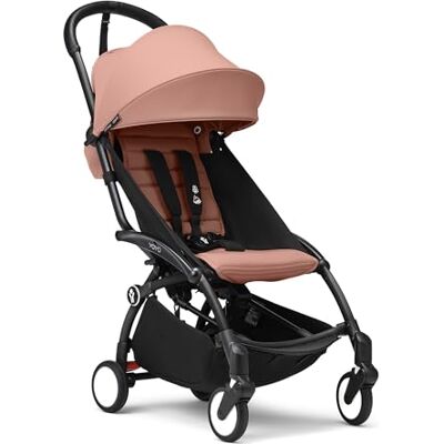 Stokke Poussette YOYO3 6+ Cadre noir + pack couleur 6+ Ginger + capote Pliage facile, légère et compacte Compatible bagage cabine Stokke Poussette YOYO3 6+ Cadre noir + pack couleur 6+ Ginger + capote Pliage facile, légère et compacte Compatible bagage cabine