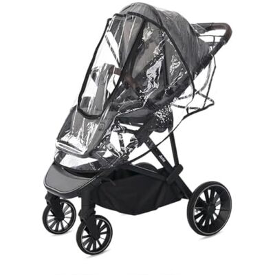 Lorelli Housse de pluie universelle pour poussette ou buggy, couleur : transparent Lorelli Housse de pluie universelle pour poussette ou buggy, couleur : transparent