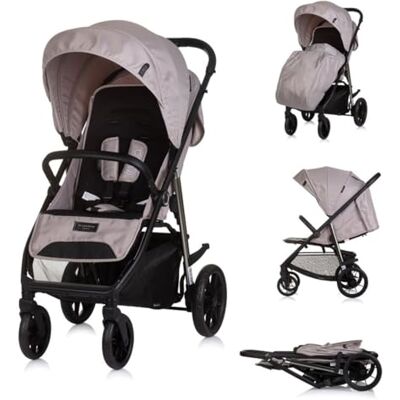 Chipolino , poussette buggy, Insta couvre-pieds, suspension, panier, ceinture, coloris:bronzer Chipolino , poussette buggy, Insta couvre-pieds, suspension, panier, ceinture, coloris:bronzer