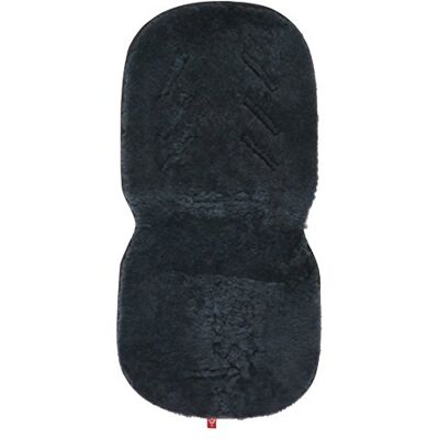 Kaiser Housse pour Poussette Revêtement Peau d'agneau Anthracite Kaiser Housse pour Poussette Revêtement Peau d'agneau Anthracite