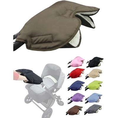 BambiniWelt by Rafael K. BAMBINIWELT Manchon en laine d'agneau Chauffe-mains chaud pour poussette, buggy et remorque de vélo Imperméable, coupe-vent et lavable Taille universelle Idéal pour les promenades d'hiver BambiniWelt by Rafael K. BAMBINIWELT Manchon en laine d'agneau Chauffe-mains chaud pour poussette, buggy et remorque de vélo Imperméable, coupe-vent et lavable Taille universelle Idéal pour les promenades d'hiver