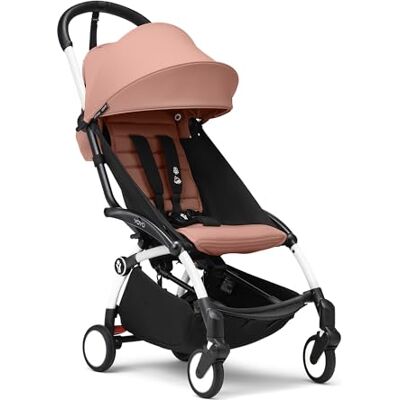 Stokke YOYO White Frame with YOYO 6+ Color Pack (Ginger) Stokke YOYO White Frame with YOYO 6+ Color Pack (Ginger)