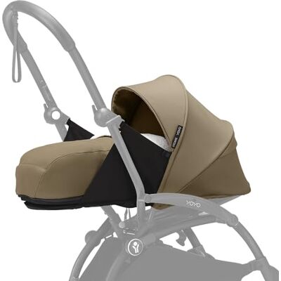 Stokke Pack nouveau-né YOYO 0+, Toffee Comprend un matelas, une capote extensible et un harnais à cinq points Requiert le châssis YOYO (vendu séparément) Stokke Pack nouveau-né YOYO 0+, Toffee Comprend un matelas, une capote extensible et un harnais à cinq points Requiert le châssis YOYO (vendu séparément)