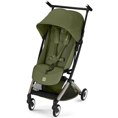 Cybex Gold LIBELLE Poussette aux Dimensions Adaptées aux Bagages à Main, De 6 mois à 4 Ans Environ (max. 22 kg), Ultra-Légère (Seulement 6 kg), Harnais Ajustable à Une Main, Couleur Moss Green Cybex Gold LIBELLE Poussette aux Dimensions Adaptées aux Bagages à Main, De 6 mois à 4 Ans Environ (max. 22 kg), Ultra-Légère (Seulement 6 kg), Harnais Ajustable à Une Main, Couleur Moss Green