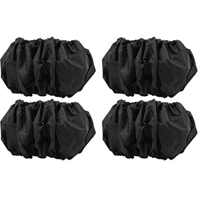 ACOGEDO Couvre-poussière de la Poussette pour Nourrisson Tissu Oxford Noir Accessoire Pram & Pushchair Compatibilité des Petites et Grandes Roues (Grand format (paquet unique)) ACOGEDO Couvre-poussière de la Poussette pour Nourrisson Tissu Oxford Noir Accessoire Pram & Pushchair Compatibilité des Petites et Grandes Roues (Grand format (paquet unique))