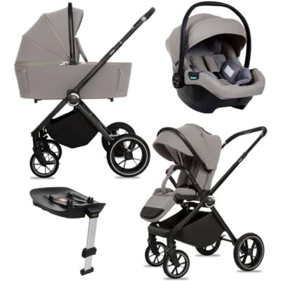 Babylux ® Poussette 4en1 GAVIA, Pliable Set De Poussettes Combinées Légères Incl. Nacelle, Buggy De Voyage, Siège Enfant I-Size, Base Auto, 4 Positions De Couchage, 0-22kg, Protection UV 50+ Babylux ® Poussette 4en1 GAVIA, Pliable Set De Poussettes Combinées Légères Incl. Nacelle, Buggy De Voyage, Siège Enfant I-Size, Base Auto, 4 Positions De Couchage, 0-22kg, Protection UV 50+