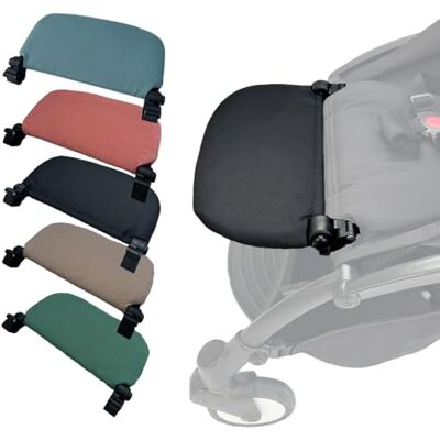 Brogtorl Accessoires pour poussette Repose-jambes Planche d'extension Compatible avec Babyzen YOYO sans démontage rallonge de 6,2 pouces, facile à fixer et à nettoyer (Noir) Brogtorl Accessoires pour poussette Repose-jambes Planche d'extension Compatible avec Babyzen YOYO sans démontage rallonge de 6,2 pouces, facile à fixer et à nettoyer (Noir)
