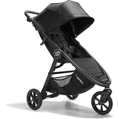 BABY JOGGER City Mini GT2 Poussette combinée légère Suspension 4 roues motrices pour tous les terrains Petite poussette pliable rapidement d'une seule main Noir opulent (noir) BABY JOGGER City Mini GT2 Poussette combinée légère Suspension 4 roues motrices pour tous les terrains Petite poussette pliable rapidement d'une seule main Noir opulent (noir)