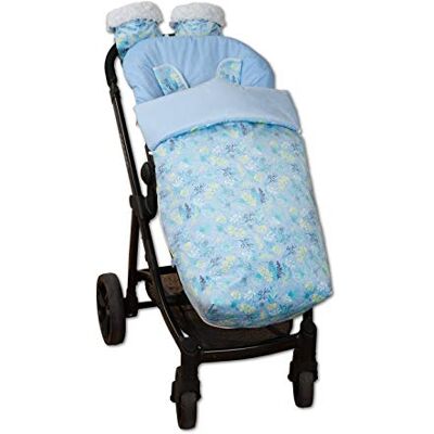 Babyline Garden Chancelière unisexe Bleu Babyline Garden Chancelière unisexe Bleu