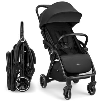 Kikka Boo KikkaBoo Poussette Canne Compacte CIELA, Bébé jusqu’à 22 kg, Ultra Légère, Pliage Automatique, Dossier Inclinable, Format Cabine Avion, Noir Kikka Boo KikkaBoo Poussette Canne Compacte CIELA, Bébé jusqu’à 22 kg, Ultra Légère, Pliage Automatique, Dossier Inclinable, Format Cabine Avion, Noir