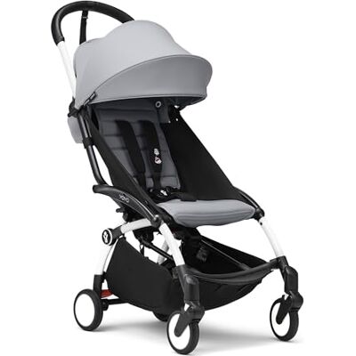 Stokke Poussette YOYO3 6+ Cadre blanc + pack couleur 6+ Stone + capote Pliage facile, légère et compacte Compatible bagage cabine Stokke Poussette YOYO3 6+ Cadre blanc + pack couleur 6+ Stone + capote Pliage facile, légère et compacte Compatible bagage cabine