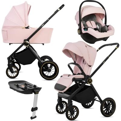 Babylux ® Poussette 4en1 Set Rosso, Pliable Léger Set De Poussette Combinée Incl. Nacelle, Buggy De Voyage, Siège Enfant I-Size, Base Auto, 4 Positions De Couchage, 0-22kg, Protection UV 50+ Babylux ® Poussette 4en1 Set Rosso, Pliable Léger Set De Poussette Combinée Incl. Nacelle, Buggy De Voyage, Siège Enfant I-Size, Base Auto, 4 Positions De Couchage, 0-22kg, Protection UV 50+
