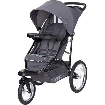 Baby Trend Journey Poussette de jogging, gris stellaire Baby Trend Journey Poussette de jogging, gris stellaire