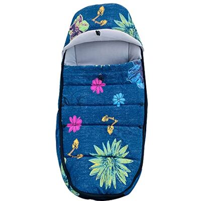 Brogtorl Chancelière universelle pour poussette Compatible avec Babyzen YOYO/YOYO2, Stokke YOYO3 et Bugaboo, Tissu anti-vent et isolant, Nettoyage facile (Fleurs) Brogtorl Chancelière universelle pour poussette Compatible avec Babyzen YOYO/YOYO2, Stokke YOYO3 et Bugaboo, Tissu anti-vent et isolant, Nettoyage facile (Fleurs)