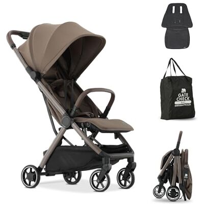 Deryan AIR Travel Poussette Avion pour Enfants de la Naissance à 22 kg, 0-4 Ans avec Fonction Sommeil, Ultra Léger 8 kg, Pliable à Une Main, UPF 50+, Panier Jusqu'à 5 kg (Noisette) Deryan AIR Travel Poussette Avion pour Enfants de la Naissance à 22 kg, 0-4 Ans avec Fonction Sommeil, Ultra Léger 8 kg, Pliable à Une Main, UPF 50+, Panier Jusqu'à 5 kg (Noisette)