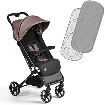 ms BabyWorld Keo + Matelas Poussette légère jusqu'à 22 kg Matelas réversible Capote extensible Pliage type livre Grandes roues Ultra léger et compact ms BabyWorld Keo + Matelas Poussette légère jusqu'à 22 kg Matelas réversible Capote extensible Pliage type livre Grandes roues Ultra léger et compact