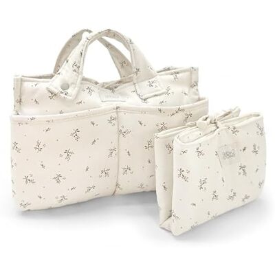 Babyshower Sac poussette Audrey Roseberry Canvas Sac poussette Babyshower Sac poussette Audrey Roseberry Canvas Sac poussette