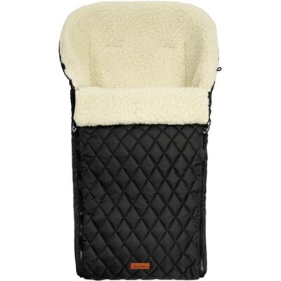 Sensillo – Chancelière Poussette Matelassée, Intérieur Laine Protection et Confort pour les Jours Froids Protection contre le Froid à 3 Couches Utilisation Universelle Sensillo – Chancelière Poussette Matelassée, Intérieur Laine Protection et Confort pour les Jours Froids Protection contre le Froid à 3 Couches Utilisation Universelle