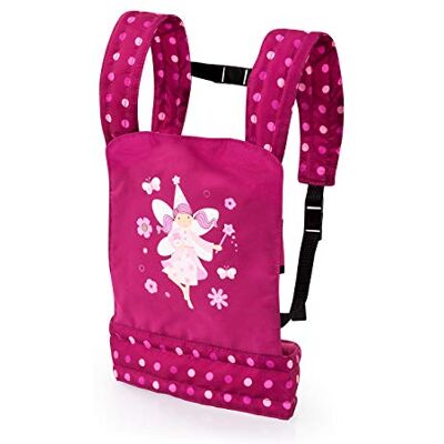 Bayer Design 62267AA Porte bébé pour Poupon, EasyCarry, Accessoires Poupées, Sac à Dos, réglable, bordeaux, rose, fée Bayer Design 62267AA Porte bébé pour Poupon, EasyCarry, Accessoires Poupées, Sac à Dos, réglable, bordeaux, rose, fée