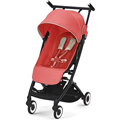 Cybex Gold Poussette Libelle, Standard, De 6 mois environ à 4 ans environ (max. 22 kg), Ultralégère (seulement 6 kg), Hibiscus Red (Rouge) Cybex Gold Poussette Libelle, Standard, De 6 mois environ à 4 ans environ (max. 22 kg), Ultralégère (seulement 6 kg), Hibiscus Red (Rouge)