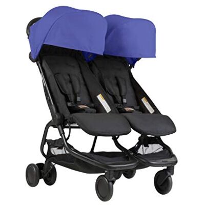 mountain buggy Poussette Double Nano Duo Nautical mountain buggy Poussette Double Nano Duo Nautical