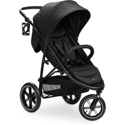 hauck Poussette 3 Roues Rapid 3 Air, Grandes Roues Pneumatiques, Black Position allongée dès la naissance jusqu’à 22 kg, pliage d'une main, capote UPF 50+, poignée réglable, porte-gobelet hauck Poussette 3 Roues Rapid 3 Air, Grandes Roues Pneumatiques, Black Position allongée dès la naissance jusqu’à 22 kg, pliage d'une main, capote UPF 50+, poignée réglable, porte-gobelet