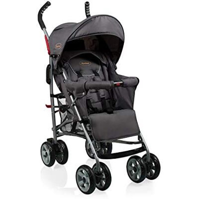 Baninni Poussette Luca Gris Avec Housse de Pluie Baninni Poussette Luca Gris Avec Housse de Pluie