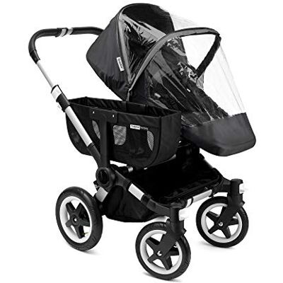 Bugaboo Housse de pluie haute performance Âne Buffalo/Runner Noir Bugaboo Housse de pluie haute performance Âne Buffalo/Runner Noir