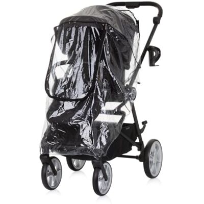 Chipolino , Housse de pluie universelle pour landau, pour toutes les mono-place, couleur : transparent Chipolino , Housse de pluie universelle pour landau, pour toutes les mono-place, couleur : transparent
