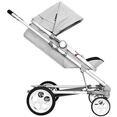 Seed Pli Plus Poussette Combi (naissance 3 ans, jusqu'à 17 kg), collection 2019, argent Seed Pli Plus Poussette Combi (naissance 3 ans, jusqu'à 17 kg), collection 2019, argent
