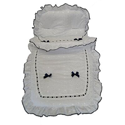 LSM Chancelière Cosytoes bleu marine pour poussette/landau LSM Chancelière Cosytoes bleu marine pour poussette/landau