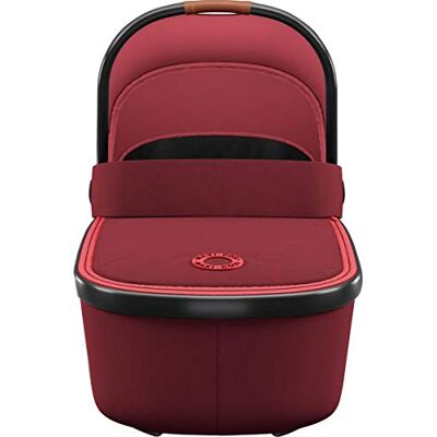 Maxi-Cosi Oria Nacelle pour bébé, grande, confortable et légère comme une plume, convient pour les poussettes , utilisable dès la naissance à 6 mois (environ 0-9 kg), rouge essentiel Maxi-Cosi Oria Nacelle pour bébé, grande, confortable et légère comme une plume, convient pour les poussettes , utilisable dès la naissance à 6 mois (environ 0-9 kg), rouge essentiel