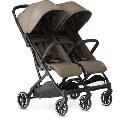 Deryan Rolo X2 Poussette 2 en 1 Petite poussette pliable De naissance jusqu'à 4 ans Poussette pour bébé par siège jusqu'à 22 kg Pliable Compact et pliable Noisette Deryan Rolo X2 Poussette 2 en 1 Petite poussette pliable De naissance jusqu'à 4 ans Poussette pour bébé par siège jusqu'à 22 kg Pliable Compact et pliable Noisette
