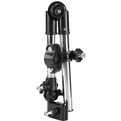 Zerodis Support De Parapluie Pour Poussette, Réglable À 360 °, Support Extensible Pour Poussette, Landau, Chaise De Vélo (Noir) Zerodis Support De Parapluie Pour Poussette, Réglable À 360 °, Support Extensible Pour Poussette, Landau, Chaise De Vélo (Noir)