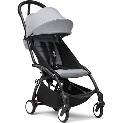 Stokke Poussette YOYO3 6+ Cadre noir + pack couleur 6+ Stone + capote Pliage facile, légère et compacte Compatible bagage cabine Stokke Poussette YOYO3 6+ Cadre noir + pack couleur 6+ Stone + capote Pliage facile, légère et compacte Compatible bagage cabine