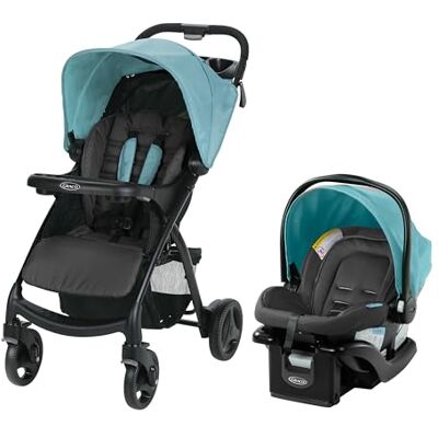 Graco Verb Travel System Comprend Verb Stroller et SnugRide 30 Siège auto pour bébé, Merrick Graco Verb Travel System Comprend Verb Stroller et SnugRide 30 Siège auto pour bébé, Merrick